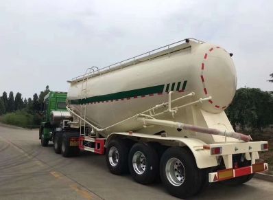 水泥罐车的管路系统以及工作原理